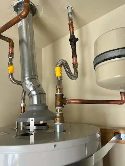 Water heater installation and plumbing repair in Westwood Lake Park
